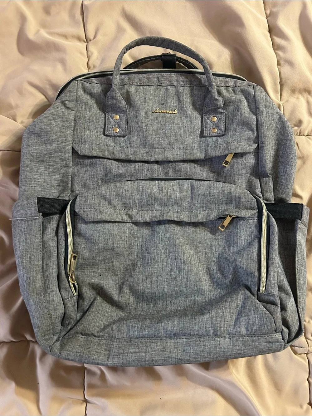 Unbranded Gray women’s/Men’s Everyday Backpack
